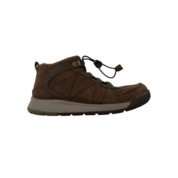 Merrell Burnt Rock Brown Leather Hiking Boot Shoe - Picture 2 of 8